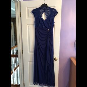Midnight blue gown